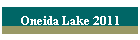 Oneida Lake 2011
